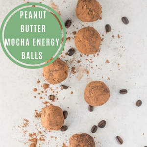 Peanut Butter Mocha Energy Balls