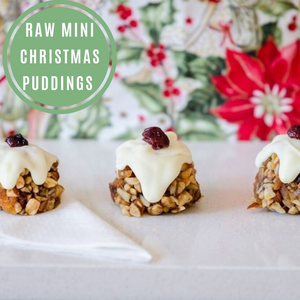 Raw Mini Christmas Puddings