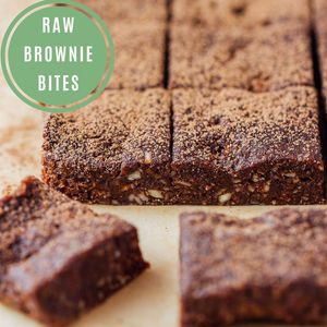 Raw Brownie Bites