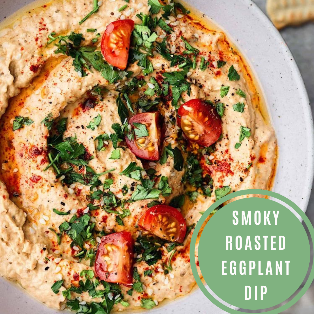 Smoky Roasted Eggplant Dip