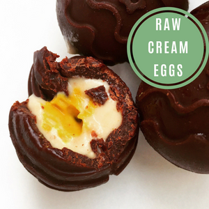 Raw Cream Eggs