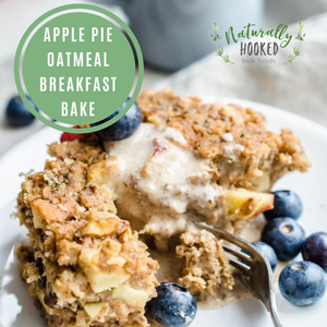 Apple Pie Oatmeal Breakfast Bake