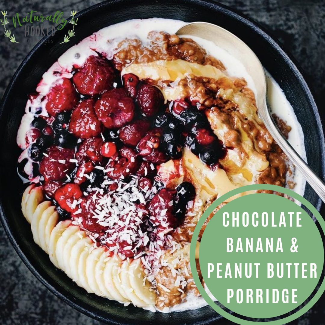 Chocolate, Banana & Peanut Butter Porridge