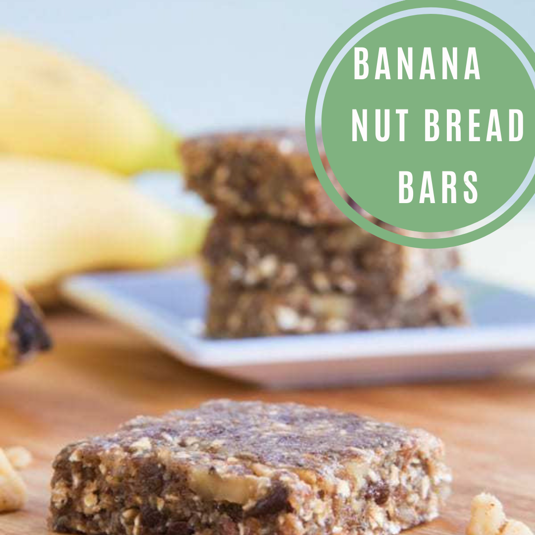 Banana Nut Bread Bars