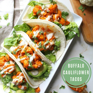 Buffalo Cauliflower Tacos