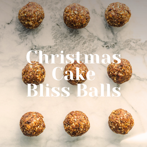 Christmas Cake Bliss Balls