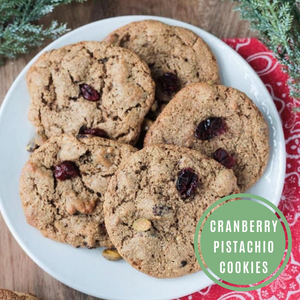 Cranberry Pistachio Cookies