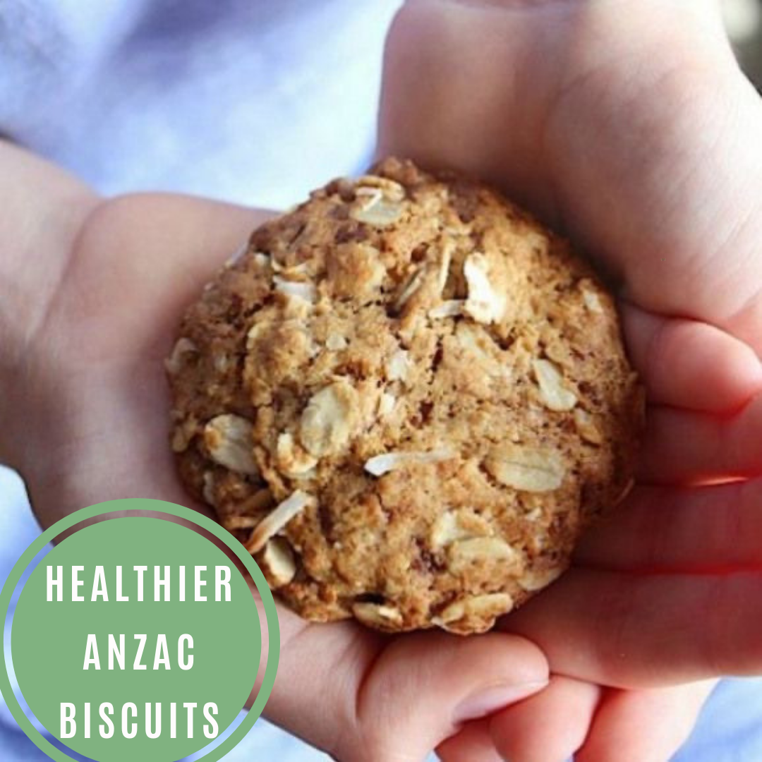 Healthier Anzac Biscuits