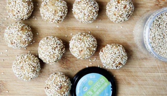 Lemon Ginger Protein Bites