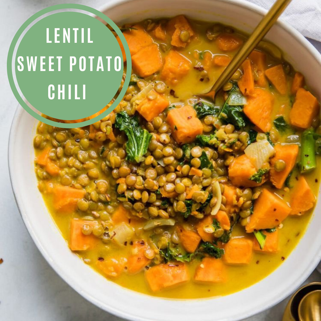 Lentil Sweet Potato Chili