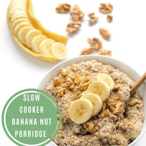 Slow Cooker Banana Nut Porridge