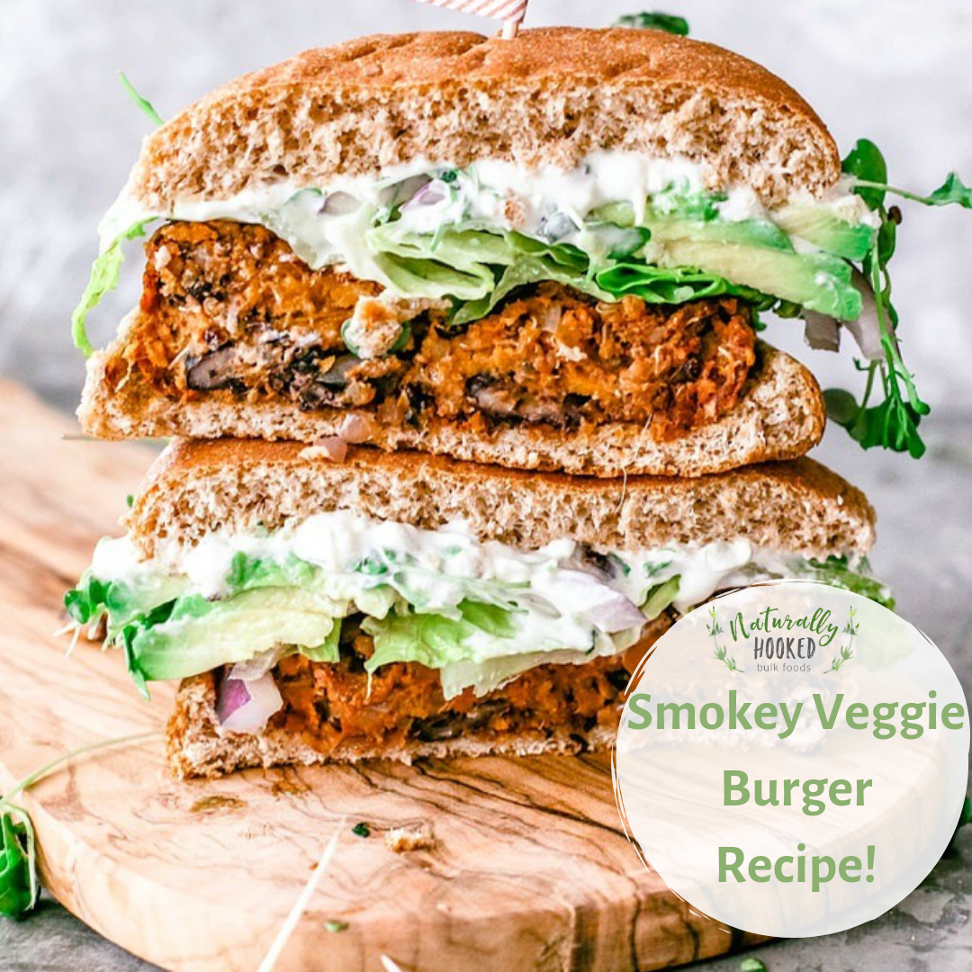 Smokey Veggie Burger Recipe | Bulk Food Australia