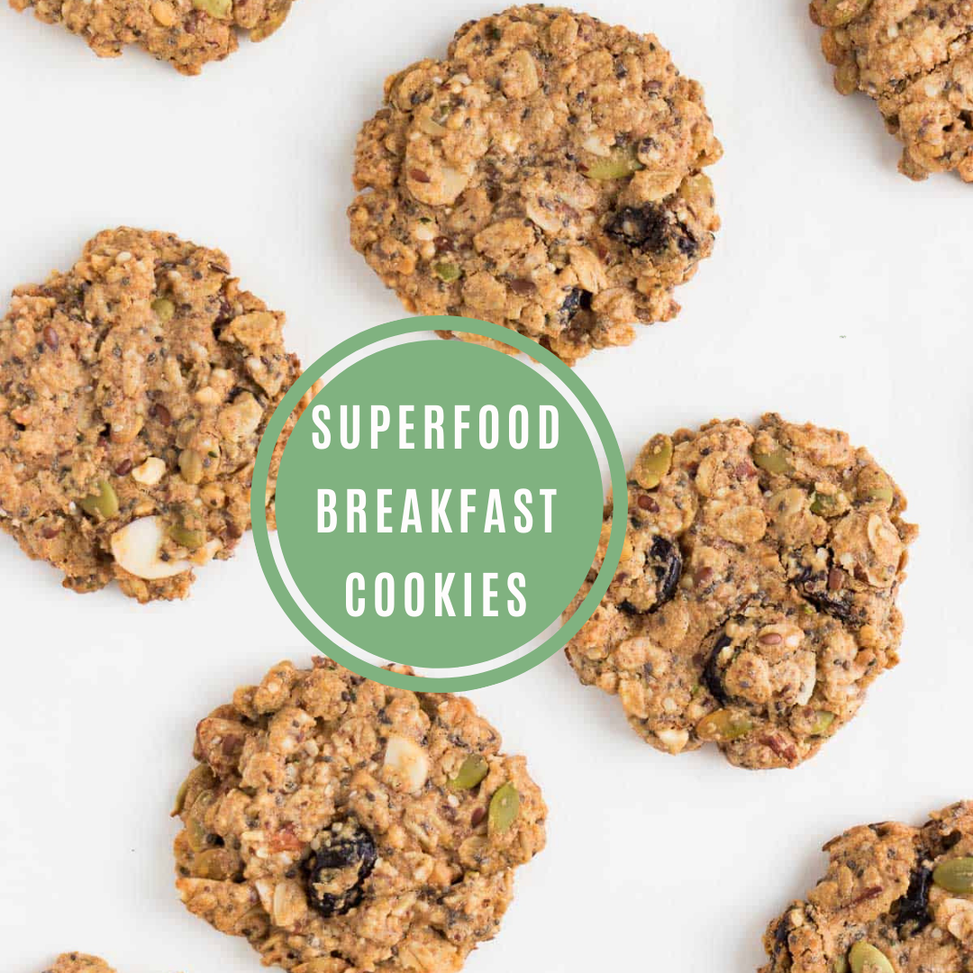 Superfood Breakfast Cookies