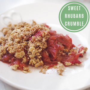 Sweet Rhubarb Crumble
