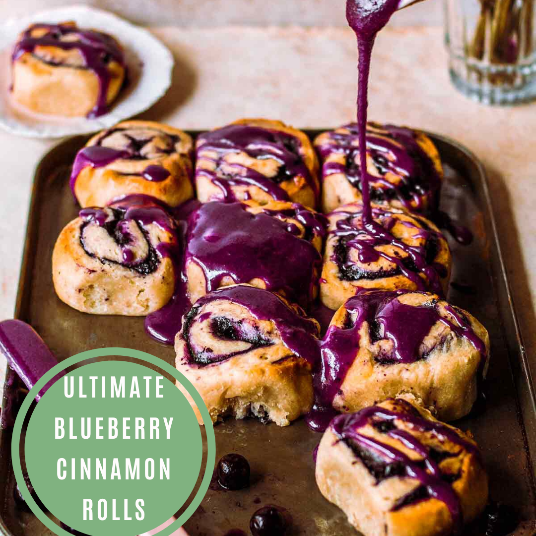 Ultimate Blueberry Cinnamon Rolls