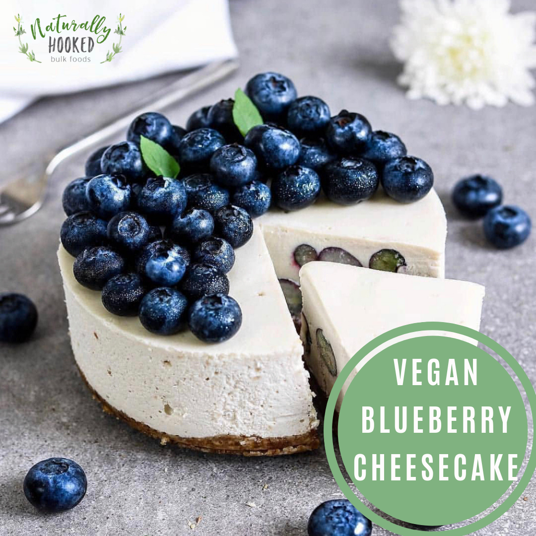 Vegan Blueberry Cheesecake