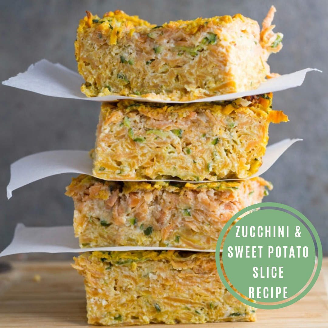 Zucchini & Sweet Potato Slice Recipe