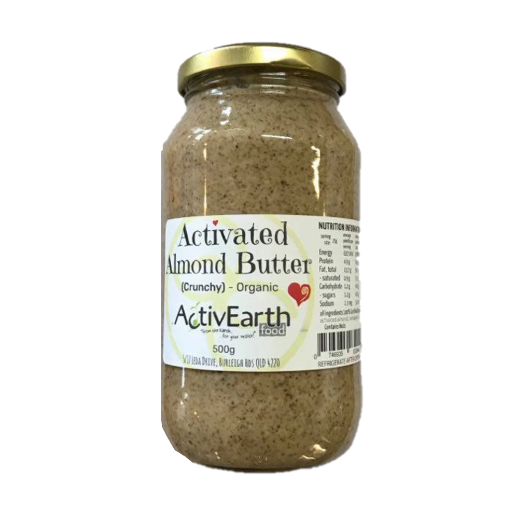 Active Earth Activated Almond Butter 500g